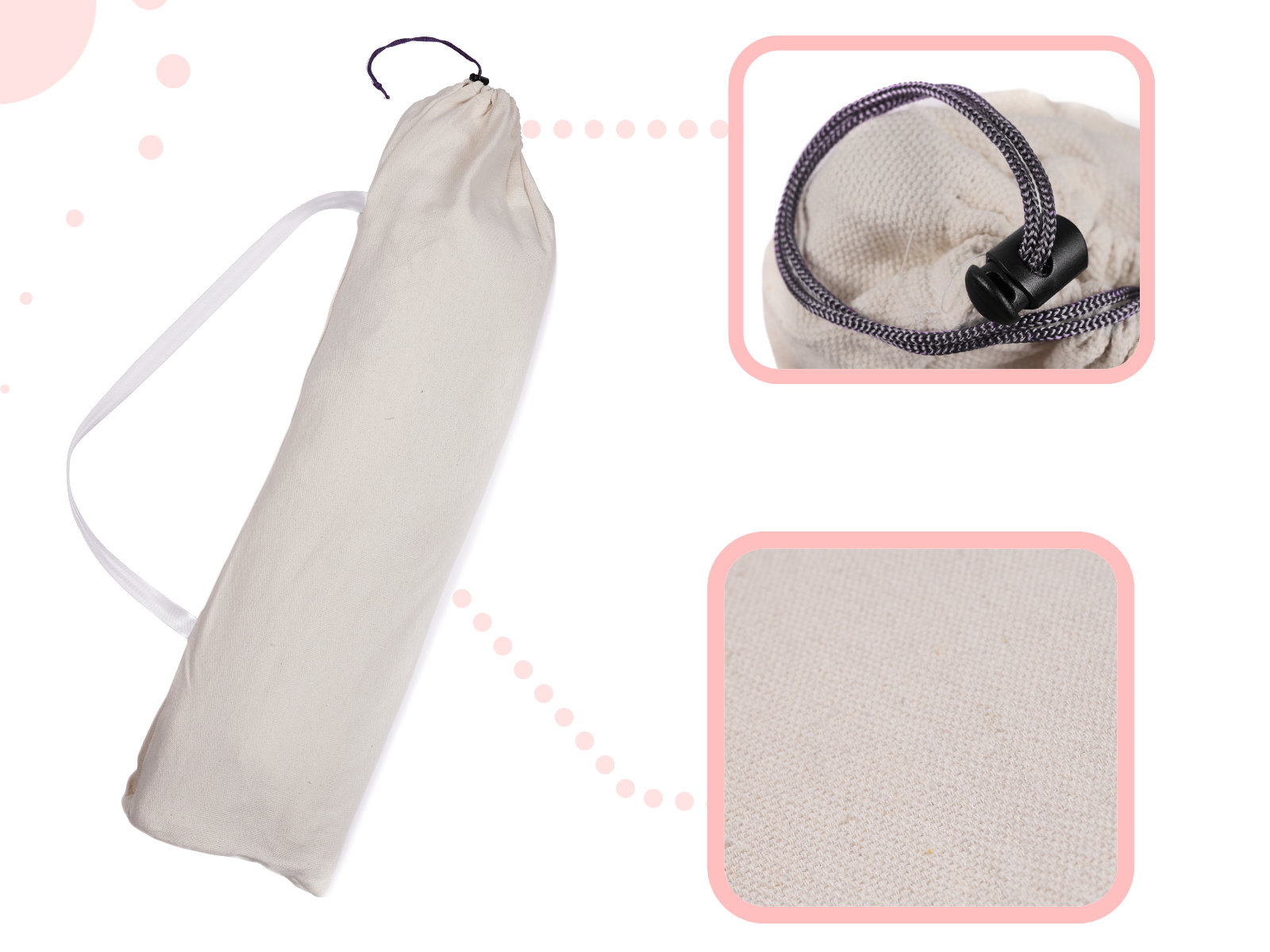 BRAZILSKÉ HOUPACÍ KŘESLO S ECRU POLŠTÁŘI 