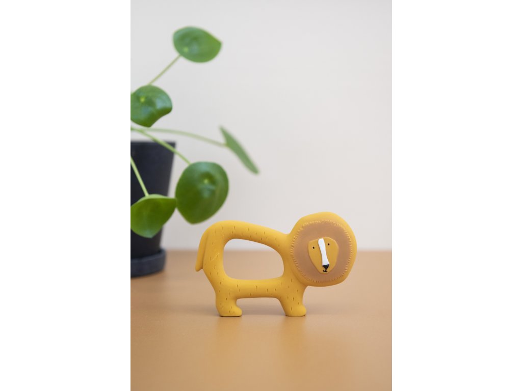 Kousátko ze 100% přírodního kaučuku Mr. Lion - lev 