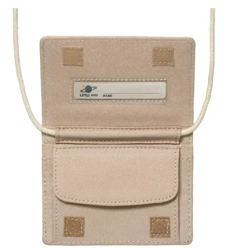 Dětská peněženka/taštička na krk z eco kůže Liška Lias