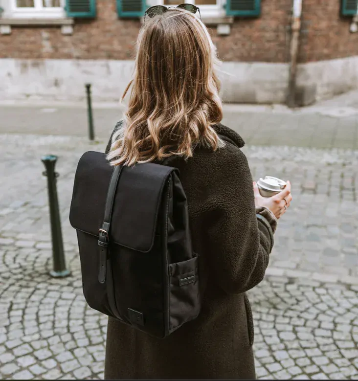 Elegatní  batoh LINEA Black + doplňky