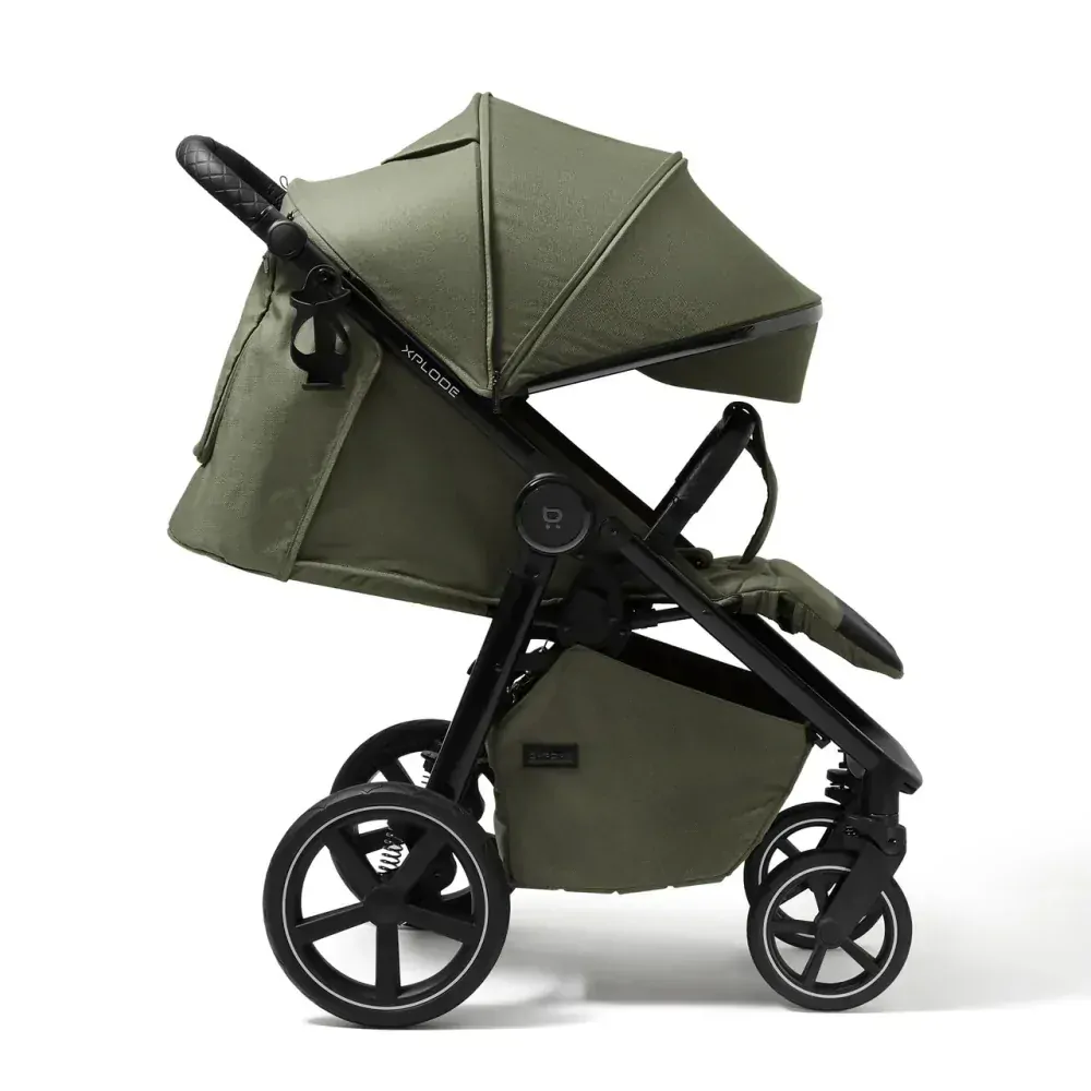 Sportovní kočárek Xplode Future Design Chrome Misty Olive