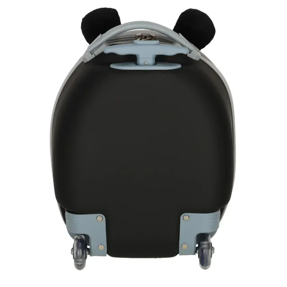 Dětský cestovní kufr na svítících kolečkách příruční zavazadlo Tučňák