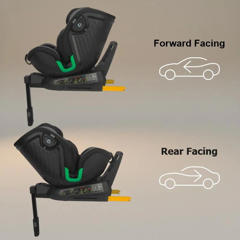 Autosedačka 0-36 kg 360° otočná Coccolle Mago natural grey