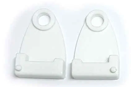 ND_Zajištění polohování bočnice postýlky 53x30 bílá sada větší