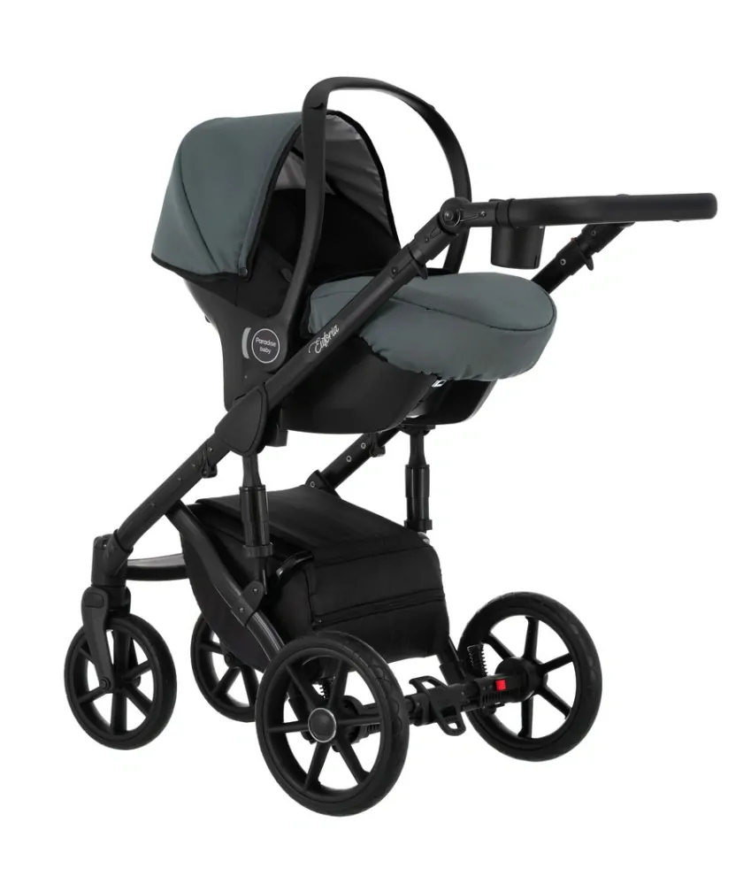 NEW Kombinovaný kočárek EUFORIA S 10 dark green