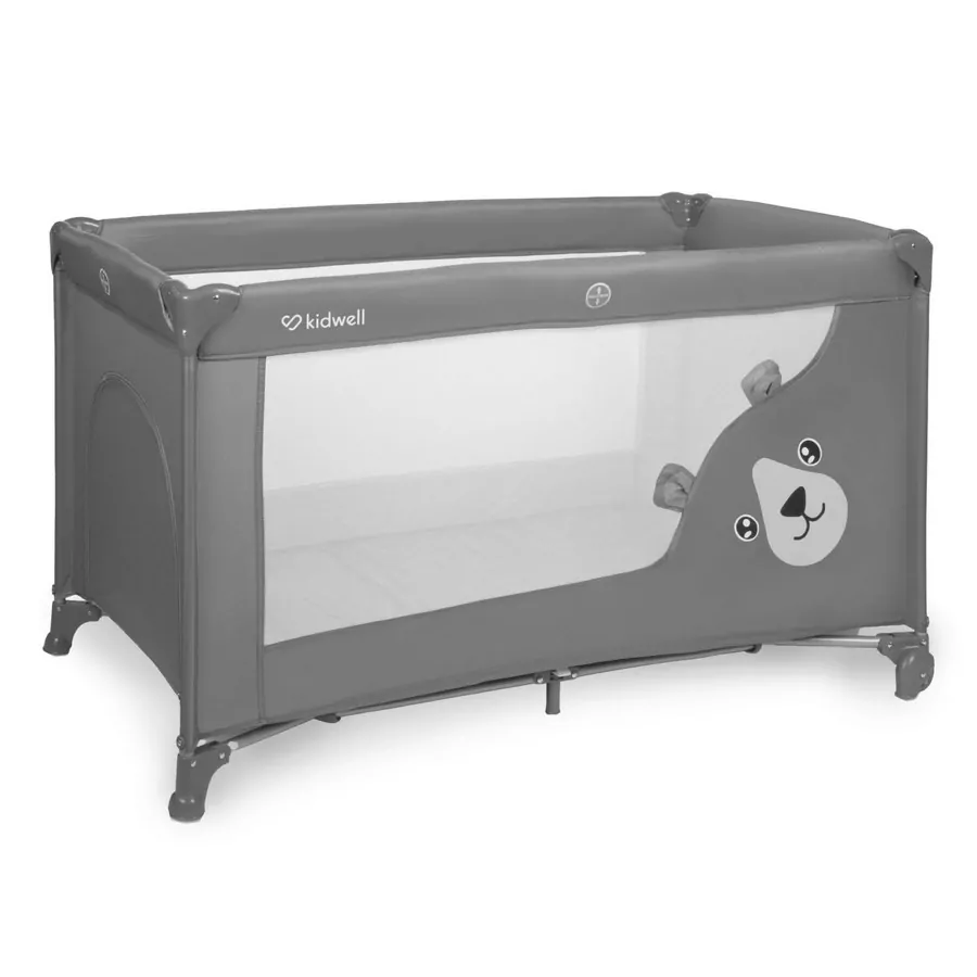Cestovní postýlka KIDWELL BLISSY DUO grey