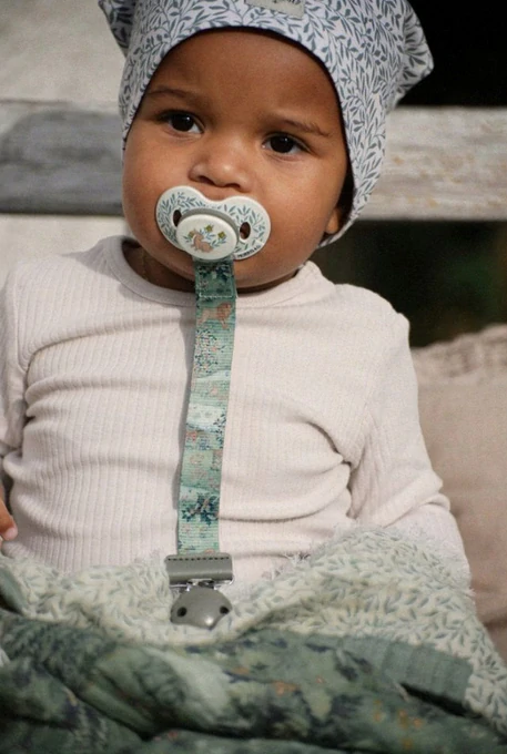 Dětská jarní čepice Logo Beanie Elodie x Morris & Co - Standen 0-6m