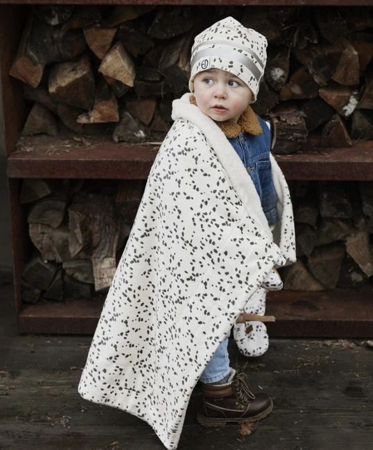 Zimní čepice Winter Beanies Elodie Details - Dalmatian Dots 6-12m