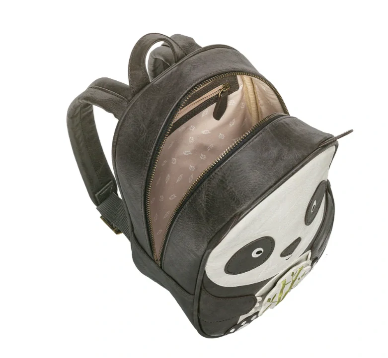 NEW Dětský batůžek z eco kůže Medvídek PANDA - Big Panda Suki