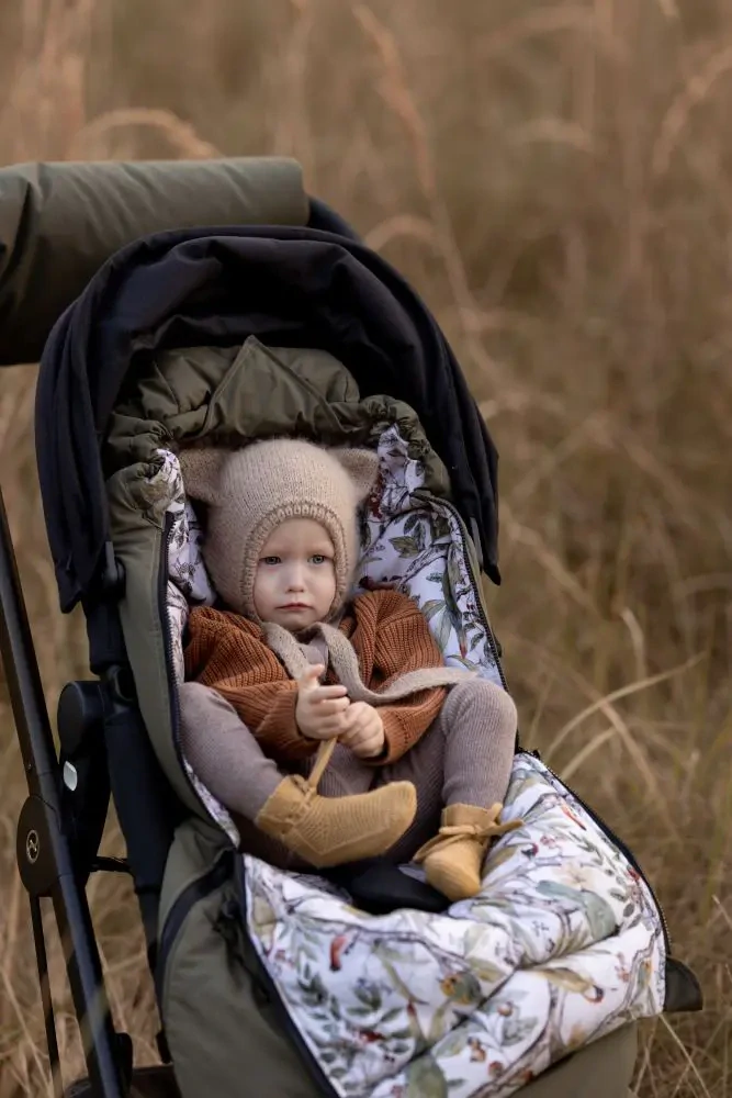 Zimní fusak do kočárku Everest –Woodland 