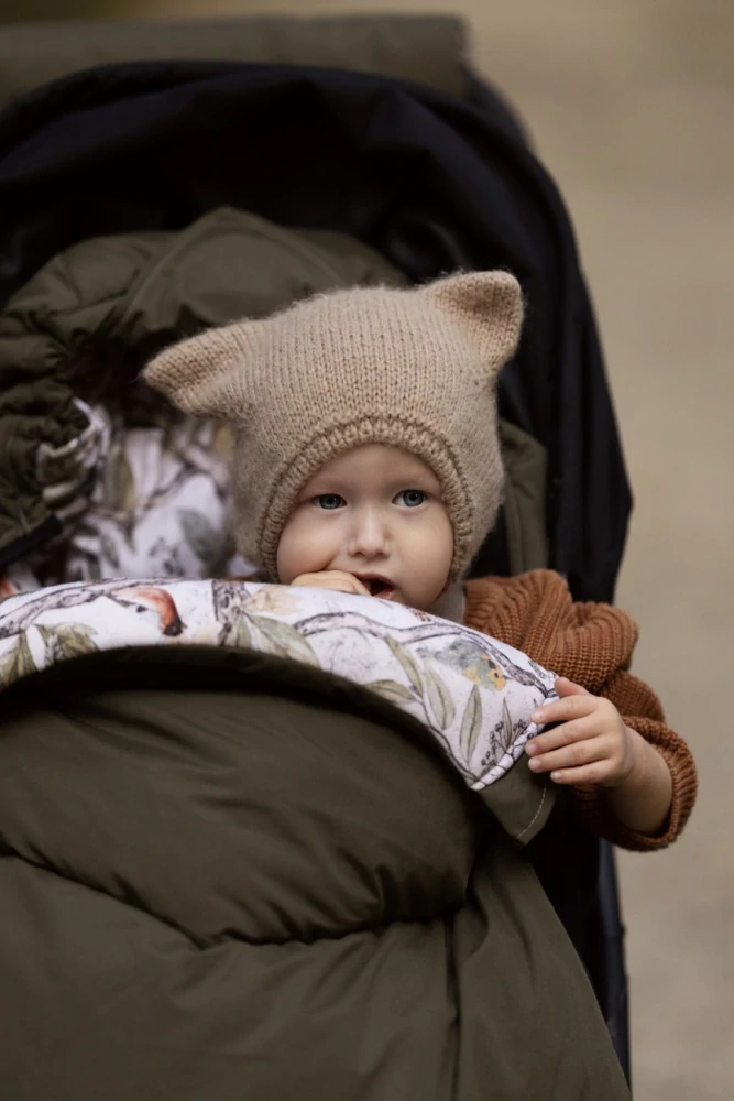 Zimní fusak do kočárku Everest – Fairies fialový