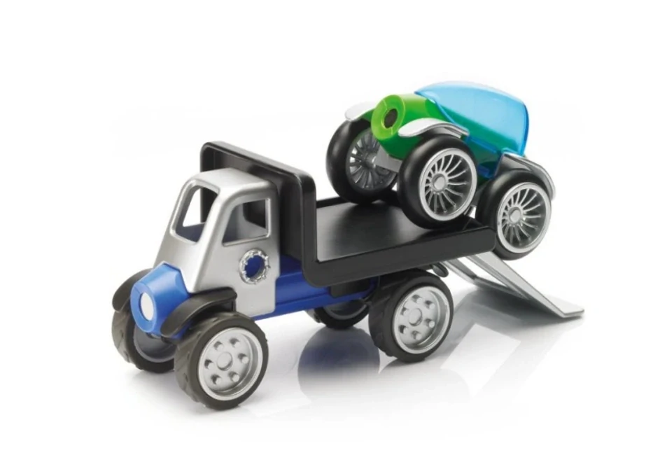 Magnetická stavebnice SmartMax - Stavební vozidla
