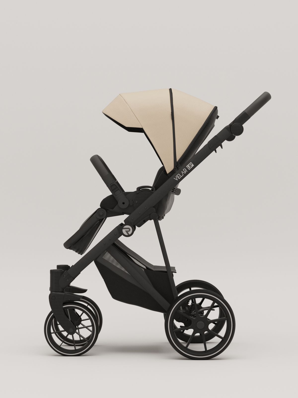 Kočárek RIKO VELAR UP 06 Creme/Black