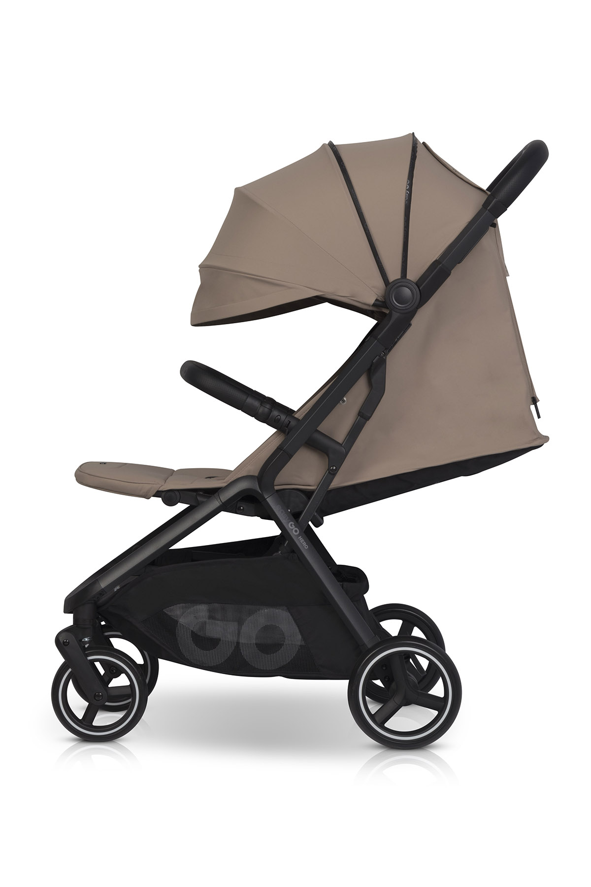 Sportovní kočárek kočárek EasyGo Hero Golden Beige s automatickým skládáním