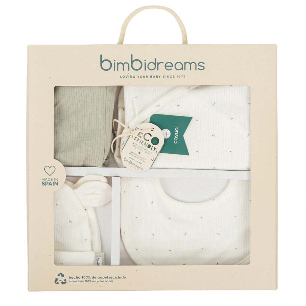 Kojenecká 4-dílná bambusová sada Bimbidreams Cornelia vel 56