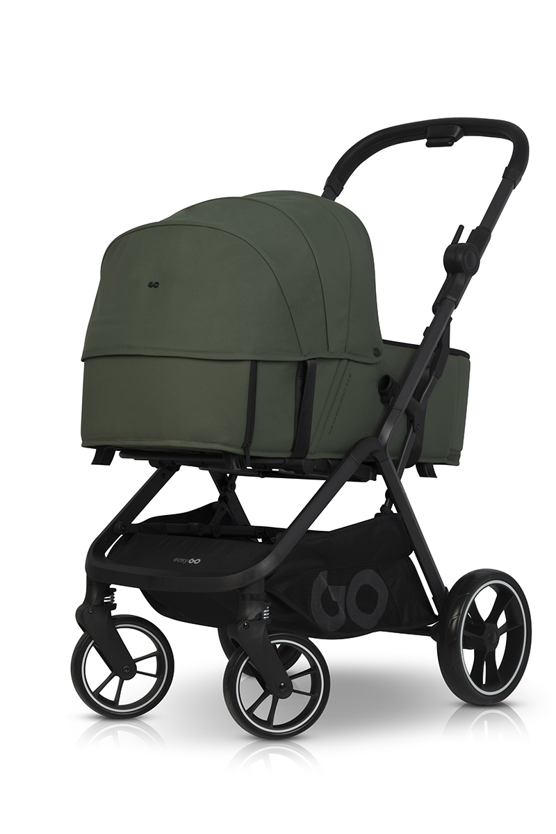 Hluboké lůžko na kočárek EasyGo Zoya Jungle Green