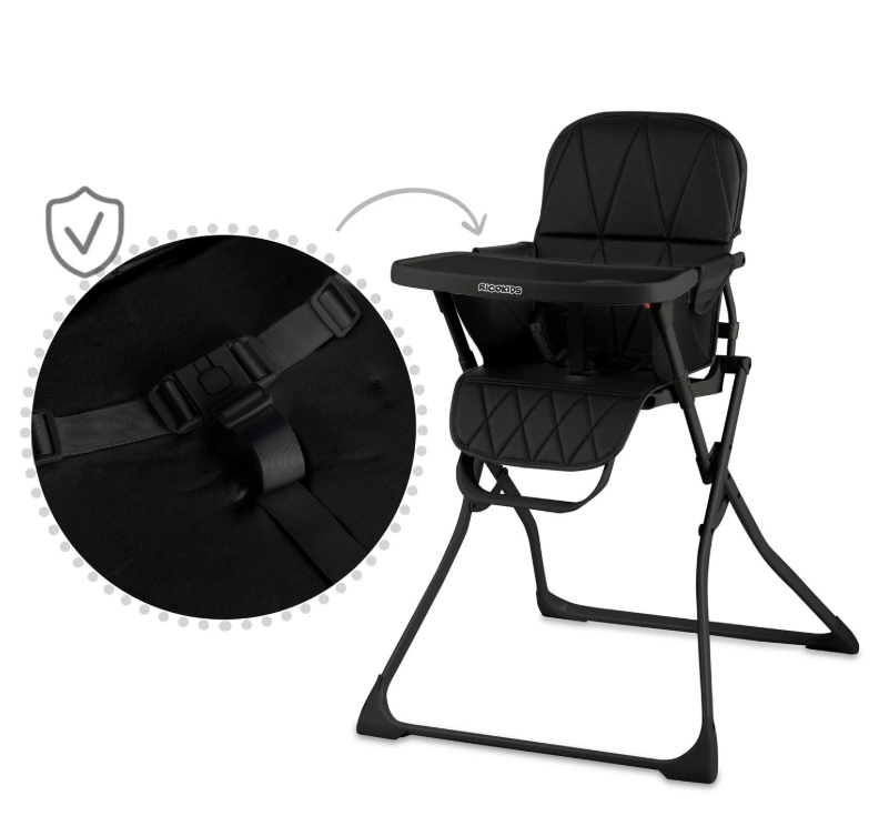 Jídelní židlička NUCO black