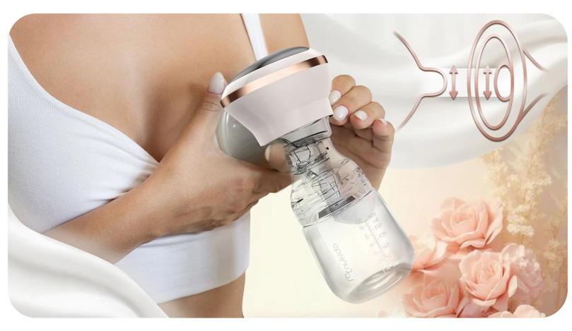 Třífázová elektrická odsávačka mléka Nukido NK-960 Beige