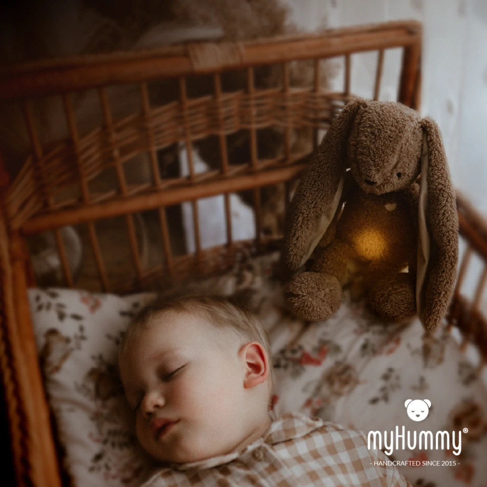 MyHummy Bunny brown 7 v 1 s lampičkou a APP