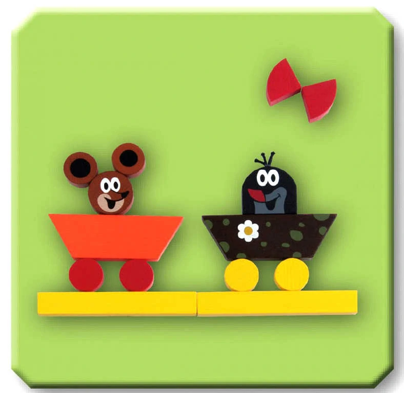 Magnetická Stavebnice Krteček 