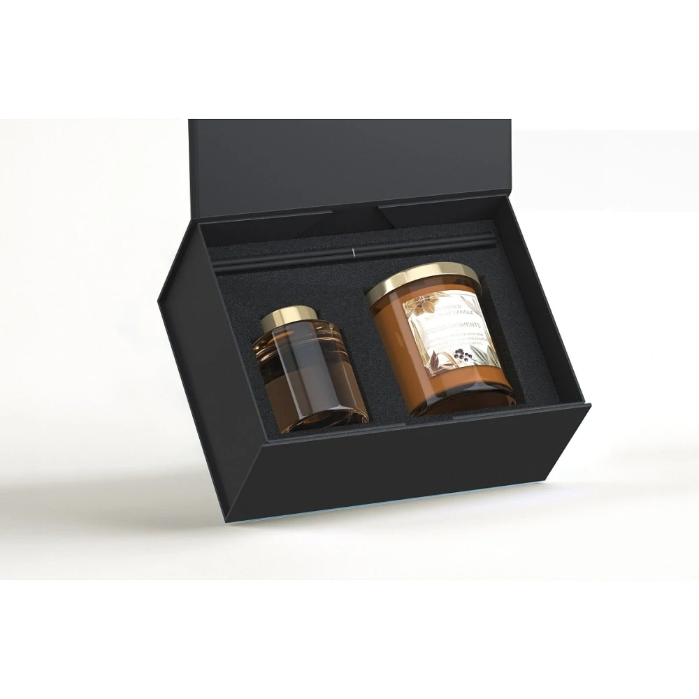 Dárkový Set GOOD MOMENTS difuzer + vonná svíčka v kazetě