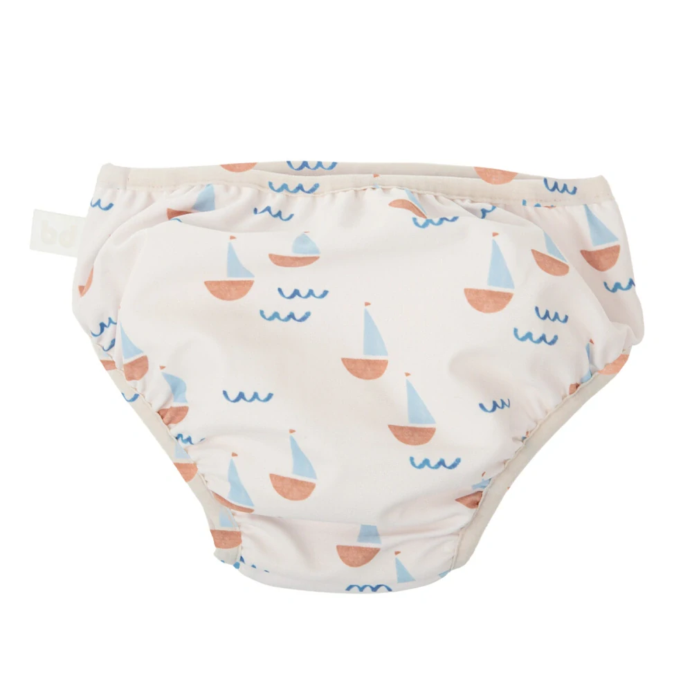 Sada kojenecké plavky + čepice s UPF50+ BIMBI CALYPSO 3-9m