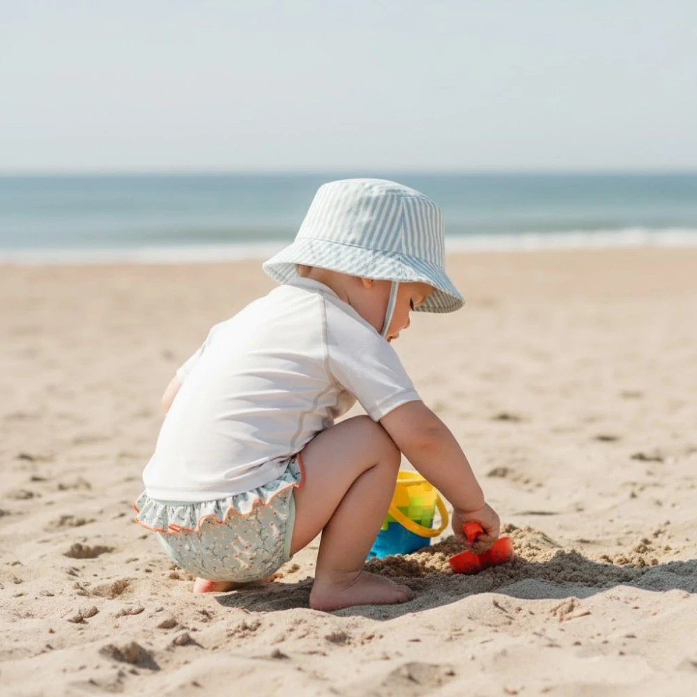 Dětský klobouk s UPF50+ BIMBI Guss 12-24m