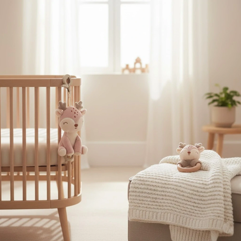 Dárková sada BIMBI MONET s hračkami a dekou