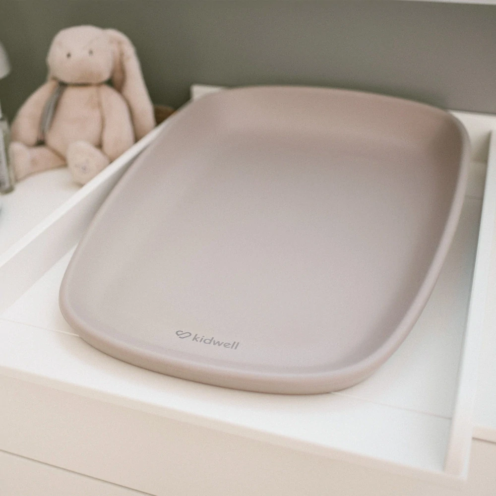 Měkká přebalovací podložka z EVA pěny Kidwell TIBI 70x50 cm šedá