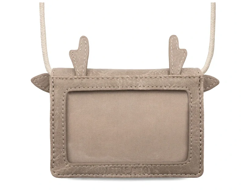 Dětská kapesní taška a peněženka na krk z vintage kůže Jelínek Alvy