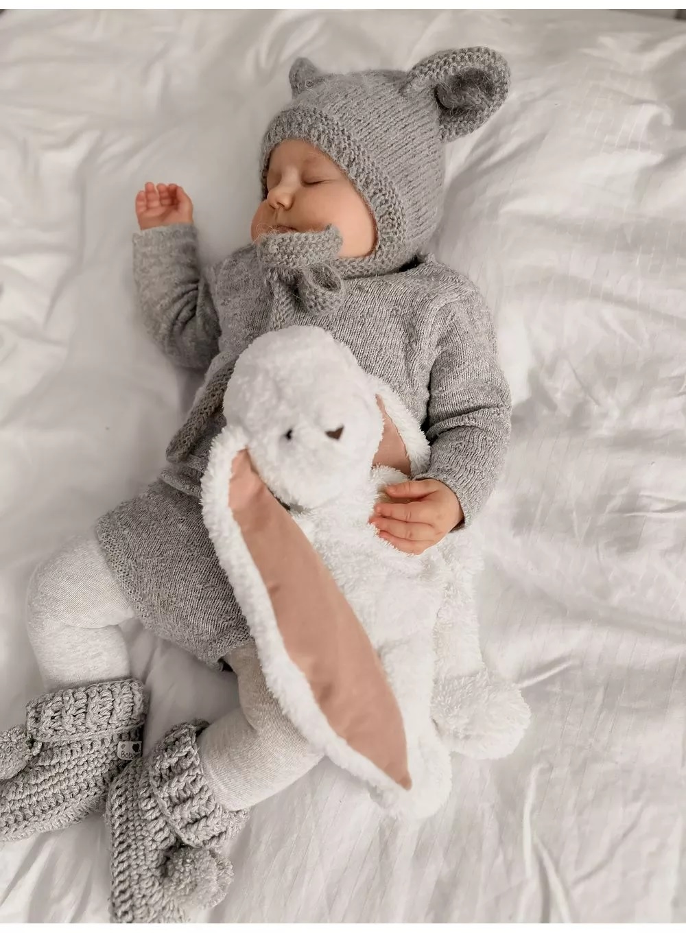 MyHummy Bunny pink/ecru 7 v 1 s lampičkou a APP