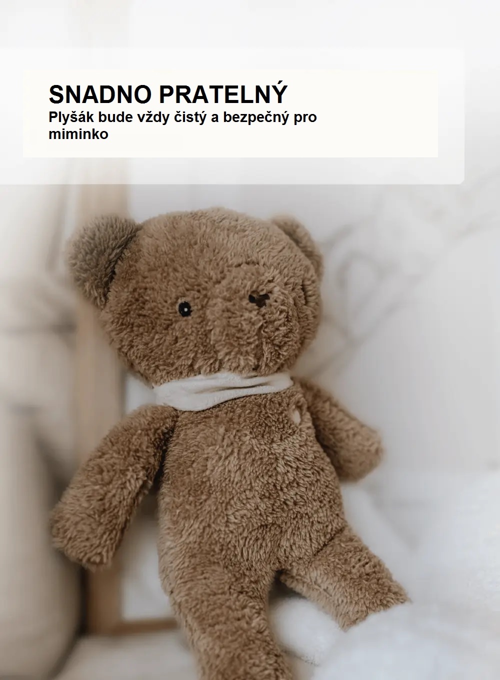 MyHummy Medvídek browen 7 v 1 s lampičkou a APP