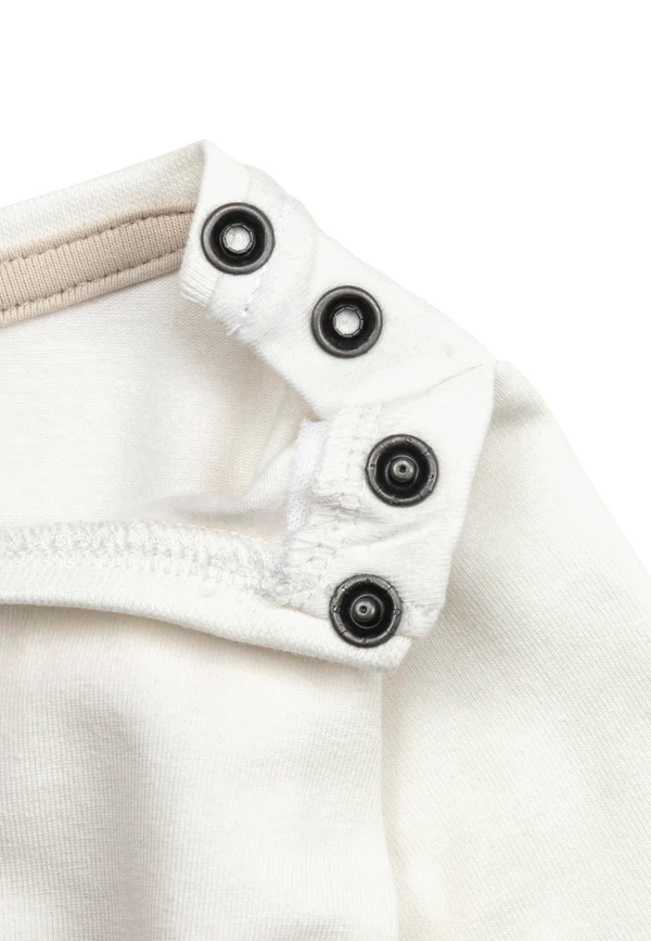 Bavlněné body s dlouhým rukávem Emmi (ecru) vel.50