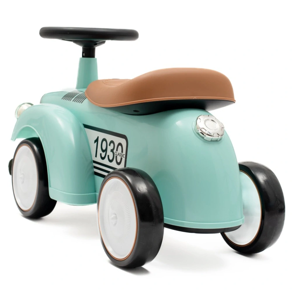 Dětské odrážedlo Retro auto mintové