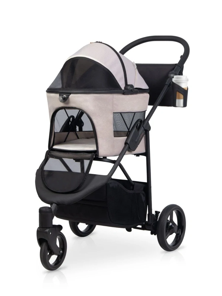 Kočárek Carinio EOS Sand pro mazlíčky