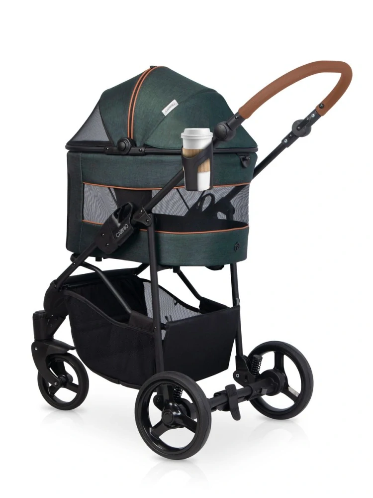 Kočárek Carinio IVO FOREST pro mazlíčky