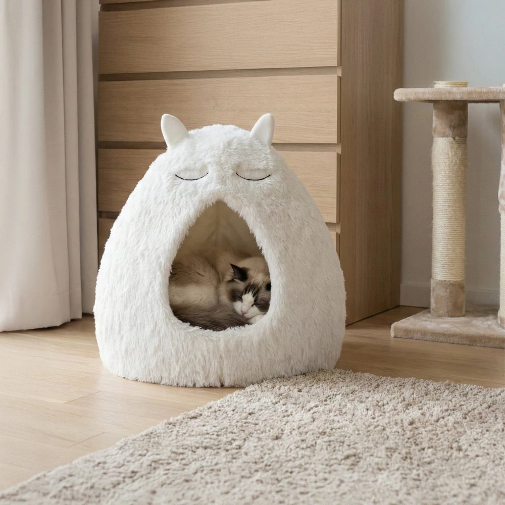 Carinio KITTY white pelíšek pro kočky