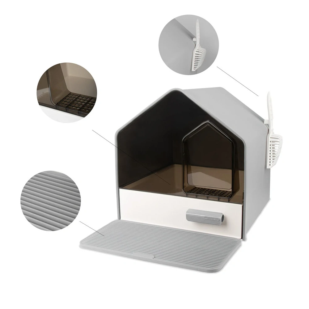 Carinio Kočičí toaleta Villa View + lopatka