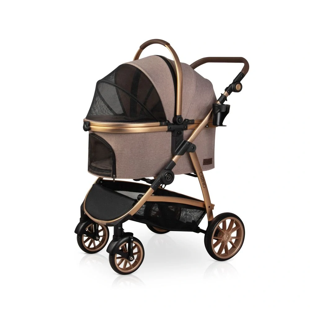 Kočárek Carinio NUKA MOKKA pro mazlíčky