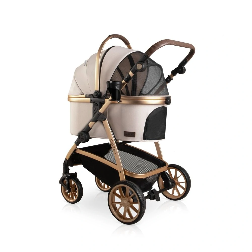 Kočárek Carinio NUKA SAND pro mazlíčky