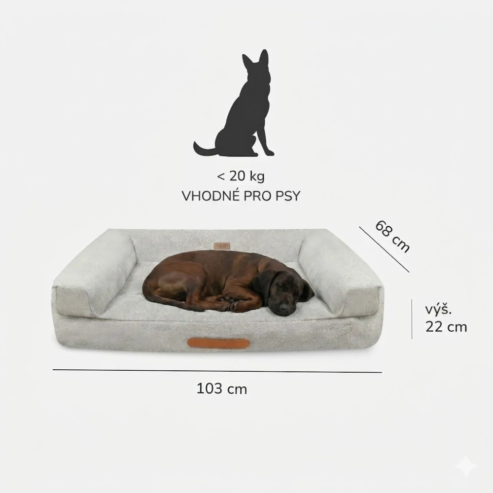 Carinio Lounge Mist L pelíšek pro domácí mazlíčk