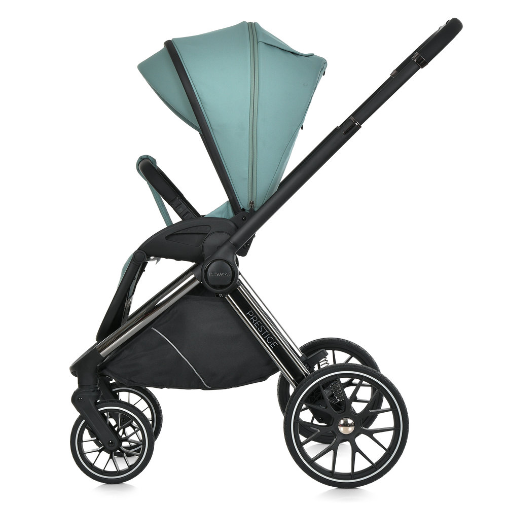 Kočárek 2v1 El Camino Prestige Me jade green