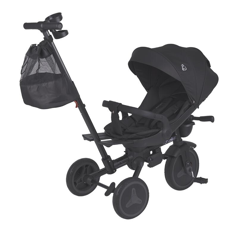 Skládací tříkolka Coccolle Urbio Plus Jet Black