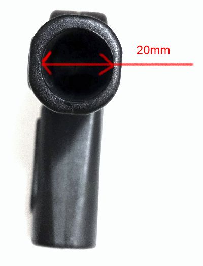 ND_kloubek na kočárek pro trubku 20mm na obou stranách