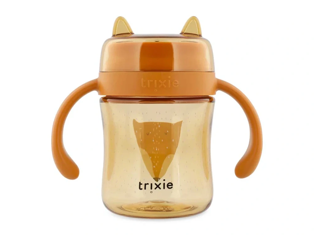 Učící tréninkový první hrneček 360° Trixie Liška (oranžový)