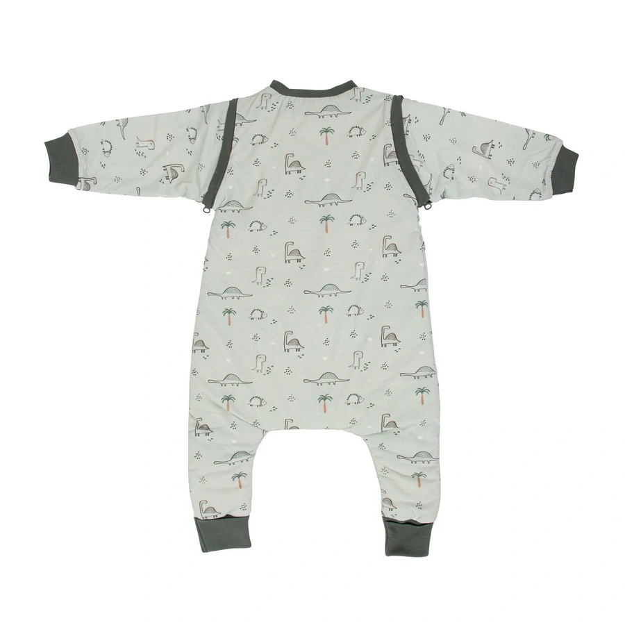 Dětský spací overal s odělávacími rukávy 2,5 TOG BimbiDreams Dino 75cm 