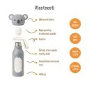 Zazu Dětská termoláhev 400 ml - Koala