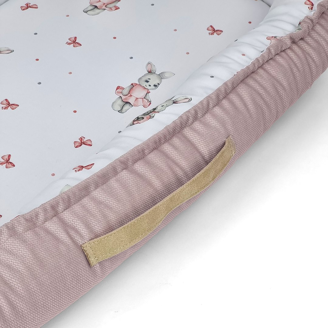 Hnízdečko pro kojence Albero Balerína Baby Cocoon pink