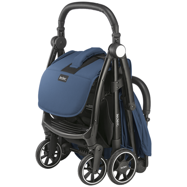 Sportovní ultra lehký samoskládací kočárek Leclerc Magicfold Plus Blue + celá sada včetně hluboké korby AKCE - výprodej