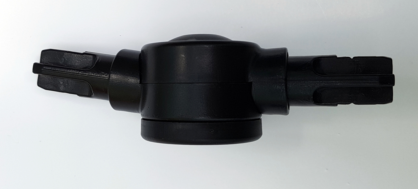 ND_Kloubek na kočárek HARTAN -  kompletní Vyhnutý - Racer GT